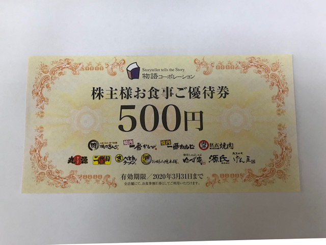 物語コーポレーション 株主優待券 販売 JR京都駅すぐ｜京都チケット